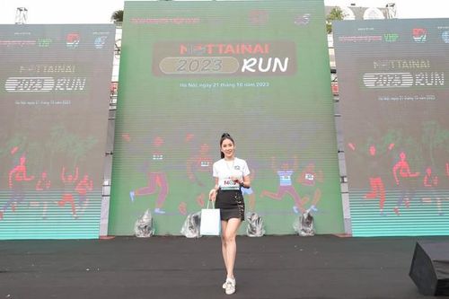 Hoa hậu Trịnh Thanh Hồng gây ấn tượng ở Ngày hội Mottainai 2023