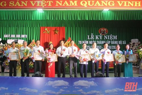 Kỷ niệm 70 năm thành lập Đảng bộ xã Hoằng Đại