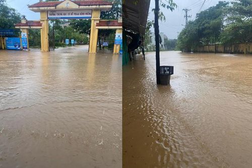 Quảng Trị: Mưa lớn kéo dài 'biến' nhiều nơi thành sông