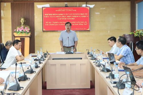 Nghiên cứu bảo tồn và phát triển loài cây trắc tại tỉnh Đồng Nai