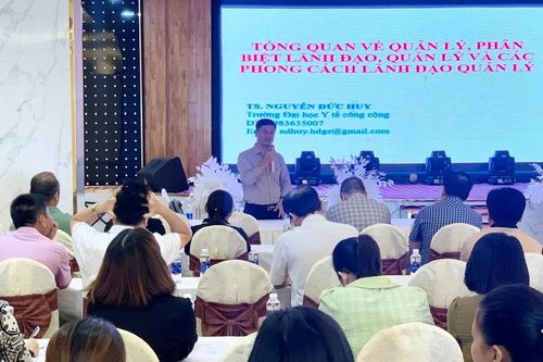 Gia Lai: 70 cán bộ quản lý bệnh viện công, trung tâm y tế được đào tạo quản trị bệnh viện