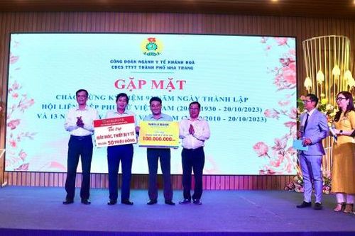 Agribank Chi nhánh tỉnh Khánh Hòa: Tài trợ mua sắm máy móc, thiết bị y tế cho Trung tâm Y tế TP. Nha Trang
