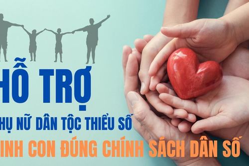 Hỗ trợ phụ nữ dân tộc thiểu số sinh con đúng chính sách dân số