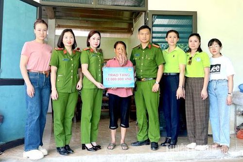 Trên 35 triệu đồng ủng hộ chị Hoàng Thị Lợi