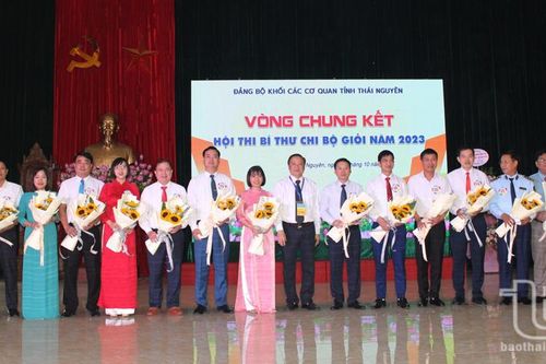 15 thí sinh thi Chung kết Bí thư chi bộ giỏi