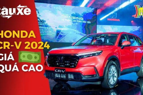 Honda CR-V 2024 gây thất vọng về giá| Bản tin Tàu và Xe| 25/10/2023