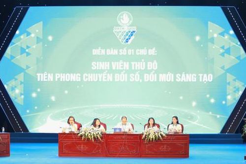 Sinh viên Thủ đô tiên phong chuyển đổi số, đổi mới sáng tạo
