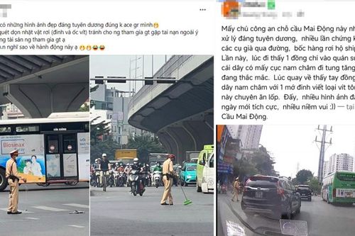 'Nhiều đinh vít rơi vãi chổng ngược, chỉ lo mất an toàn cho người đi đường'