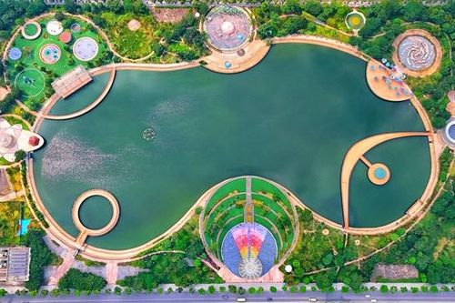 Hà Nội: Cận cảnh công viên được chi hàng trăm tỷ dù đã hoàn thiện nhưng vẫn để 'hoang hóa'