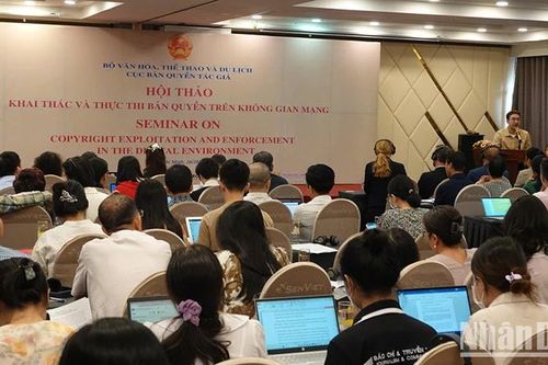 Nâng cao nhận thức chấp hành pháp luật về quyền tác giả trên không gian mạng
