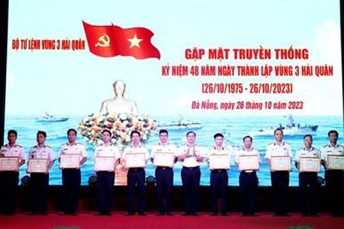 Vùng 3 Hải quân gặp mặt truyền thống kỷ niệm 48 năm Ngày thành lập
