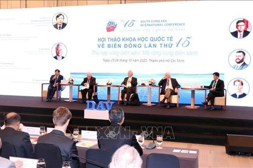 Hội thảo quốc tế về Biển Đông lần thứ 15: Thu hẹp vùng biển xám, mở rộng vùng biển xanh