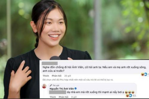 'Tiểu tiên cá' Ánh Viên gây thoát pressing khéo khi nhắc chuyến mẹ chồng