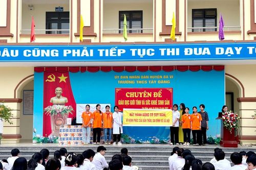 Trang bị cho học sinh về giáo dục giới tính, sức khỏe sinh sản vị thành niên