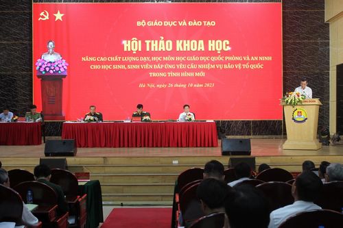 Nâng cao chất lượng dạy học Giáo dục quốc phòng và an ninh trong tình hình mới