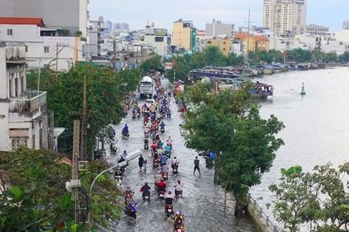Cảnh báo thời gian xuất hiện triều cường ở TPHCM những ngày tới
