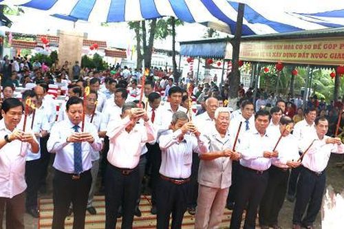 Long trọng tổ chức Lễ kỷ niệm 155 năm Anh hùng dân tộc Nguyễn Trung Trực hy sinh