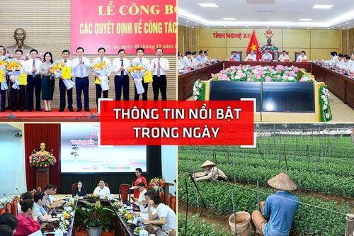 Nghệ An: Thông tin nổi bật ngày 26/10