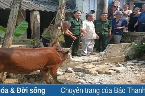 Đơn vị truyền thống N4212 - P37 trao con giống giúp hội viên vượt khó