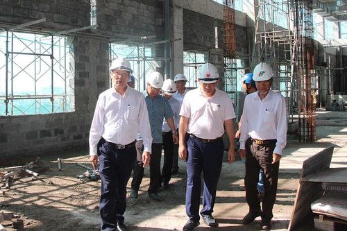 Phó Chủ tịch UBND tỉnh Lê Văn Phước kiểm tra, rà soát tiến độ thực hiện Dự án Bệnh viện Sản-Nhi An Giang giai đoạn II