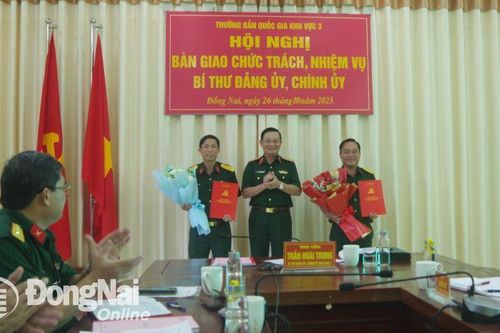 Thượng tá Lưu Trí Lực giữ chức Chính ủy Trường bắn Quốc gia Khu vực 3