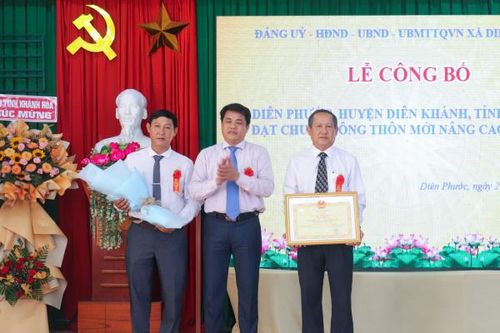 Xã Diên Phước công bố đạt chuẩn nông thôn mới nâng cao