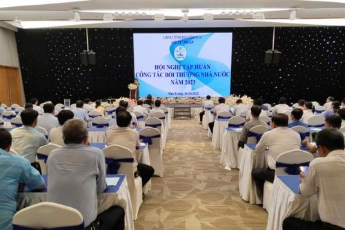 Hơn 200 cán bộ, công chức được tập huấn kỹ năng giải quyết bồi thường nhà nước
