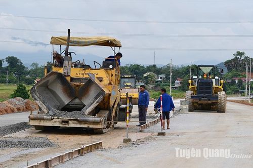 Tiến độ giải ngân vốn đầu tư công tỉnh Tuyên Quang đến ngày 25/10/2023 đạt 36,97% kế hoạch
