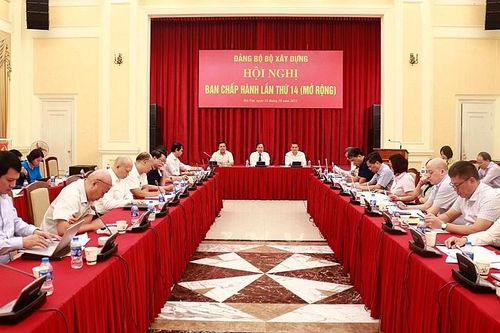 Đảng bộ Bộ Xây dựng tổ chức hội nghị Ban Chấp hành lần thứ 14 (mở rộng)