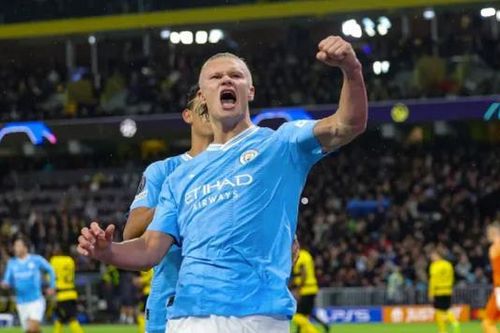 Haaland lập cú đúp sau chuỗi trận tịt ngòi ở Champions League