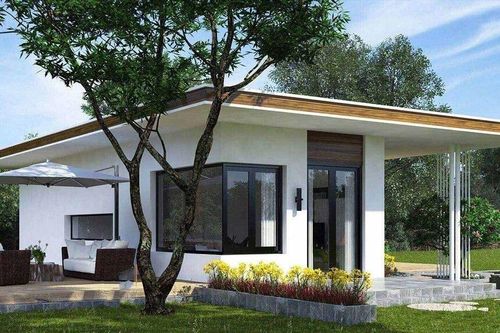 Mẫu nhà không gian mở tinh tế, hiện đại