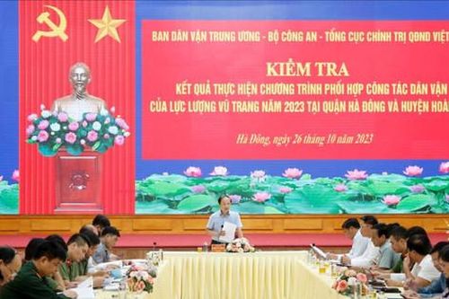 Chung sức, đồng lòng 'xây dựng thế trận lòng dân'