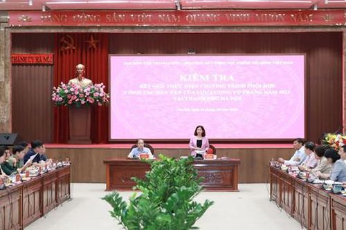 Nhân rộng các mô hình 'dân vận khéo' trong xây dựng và bảo vệ Tổ quốc