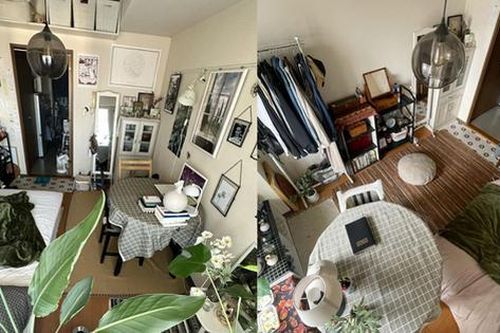 Bên trong căn phòng 20m2, được dọn dẹp 5 buổi/ tuần của cô gái sống một mình