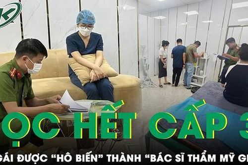 Cơ sở thẩm mỹ 'hô biến' cô gái học hết cấp 3 thành 'bác sĩ thẩm mỹ giỏi nhất Đà Nẵng'
