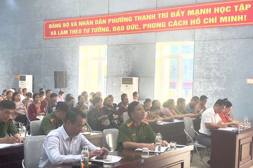 'Những ý kiến đóng góp của nhân dân không chỉ ý nghĩa giá trị với Công an phường'