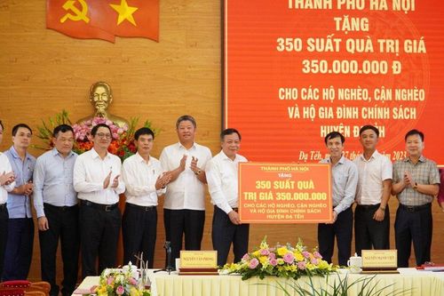 Hà Nội sẵn sàng hỗ trợ huyện Đạ Tẻh (Lâm Đồng) phát triển nhiều lĩnh vực