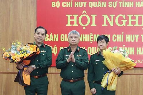 Bổ nhiệm nhân sự Bộ Tổng Tham mưu; giao nhiệm vụ Chỉ huy trưởng Bộ Chỉ huy Quân sự tỉnh