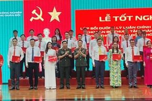 Học viện Chính trị tổ chức Lễ tốt nghiệp Lớp Bồi dưỡng lý luận chính trị và công tác Đảng, công tác chính trị khóa 5