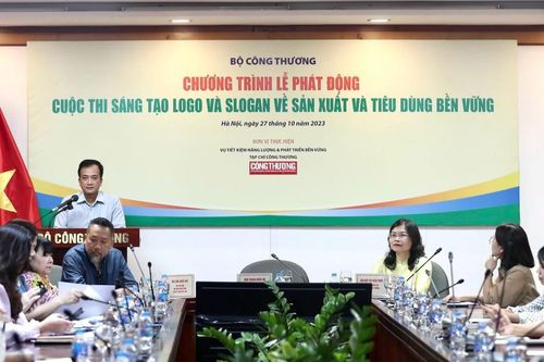 Bộ Công thương tổ chức cuộc thi sáng tác logo và slogan về sản xuất - tiêu dùng bền vững