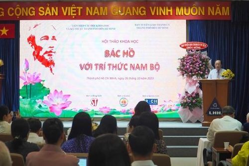 Hội thảo khoa học 'Bác Hồ với trí thức Nam bộ'