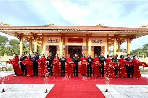 Khánh thành Khu lưu niệm Đại tướng Đoàn Khuê