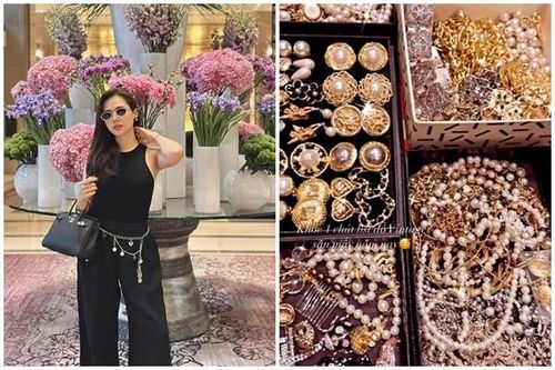 Nàng dâu nghìn tỷ khoe 'núi trang sức', chứng minh khối tài sản 'khủng'