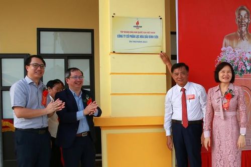 BSR khánh thành công trình ASXH: 'Đầu tư cho giáo dục không bao giờ đủ'