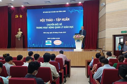 Vĩnh Long tập huấn chuyển đổi số trong quản lý Giáo dục