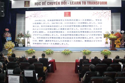 Hơn 98% sinh viên Khoa tiếng Nhật Trường ĐH Hà Nội có việc làm sau tốt nghiệp