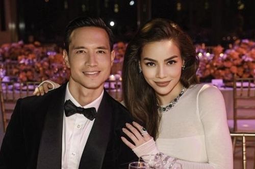 Kim Lý đồng hành cùng Hồ Ngọc Hà dự sự kiện tại Thái Lan