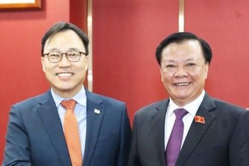 Xây dựng, kinh tế - đầu tư là các hợp tác trọng điểm trong quan hệ Hàn Quốc-Hà Nội