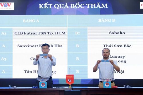 Tám đội bóng tranh tài tại giải futsal Cúp quốc gia 2023