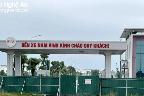 Đi tìm nguyên nhân Bến xe Nam Vinh đã hoàn thành nhưng chưa thể hoạt động